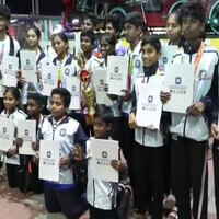 18 Coimbatore students win gold at Indo-Nepal International Silambam C'ship