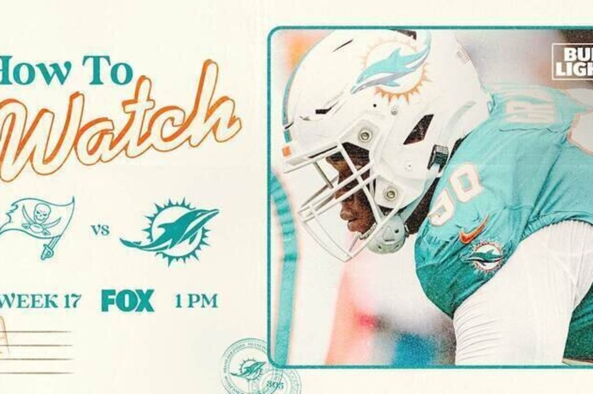 How to Watch, Stream & Listen: Tampa Bay Buccaneers at Miami Dolphins