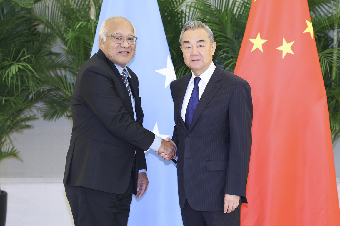 CHINA-FUJIAN-XIAMEN-WANG YI-MICRONESIA-SECRETARY OF FOREIGN AFFAIRS-MEETING (CN)