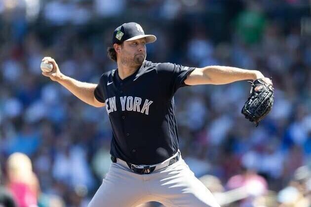 Yankees RHP Gerrit Cole (elbow) set to begin rehab assignment