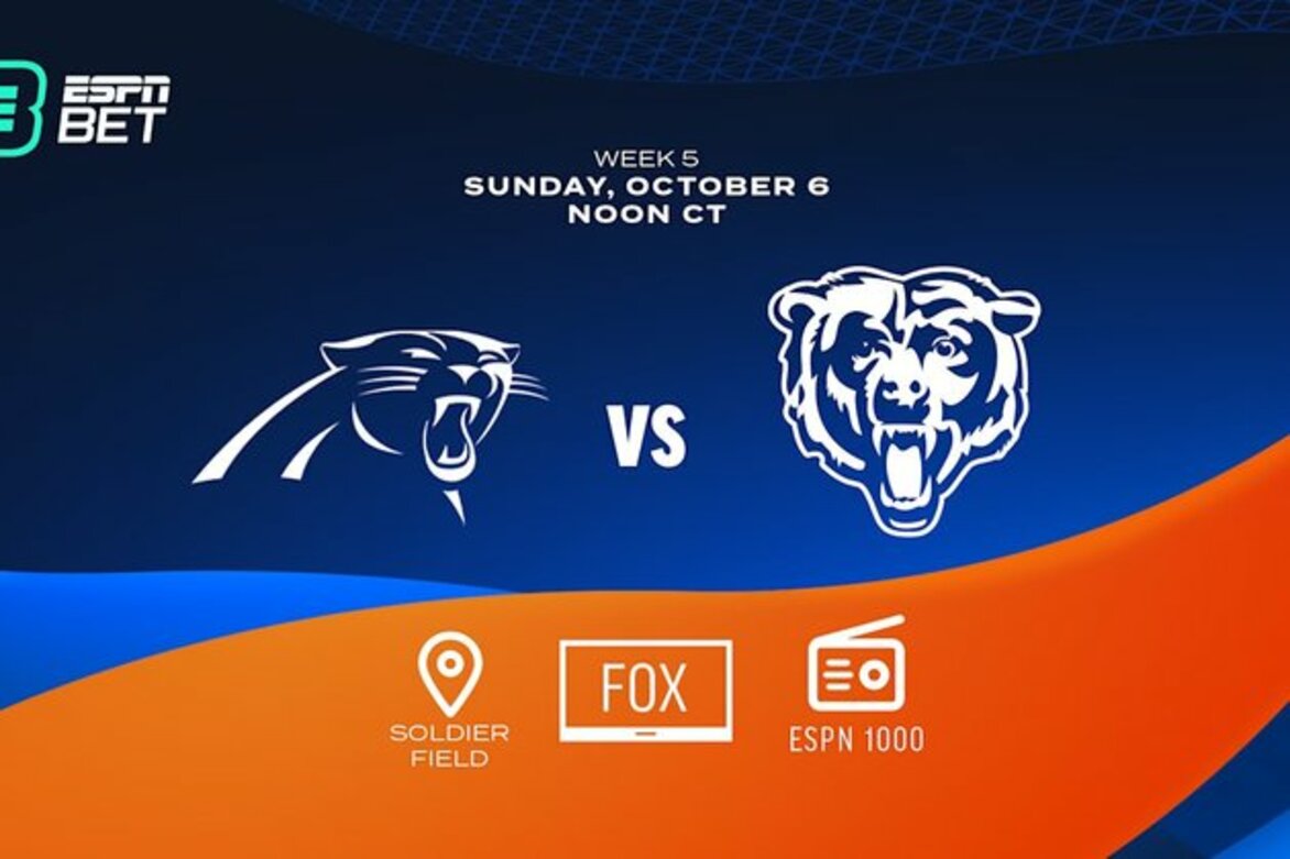 How to watch, listen to, stream Bears-Panthers Week 5 game