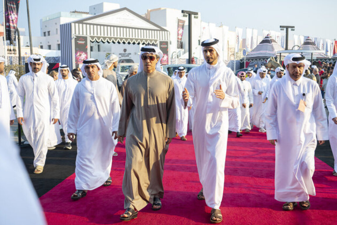 Mansour bin Zayed attends World Arabian Horse Championship Supreme in Doha