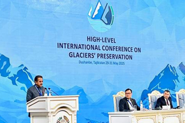 India underscores urgency of glacial retreat at high-level summit in Tajikistan