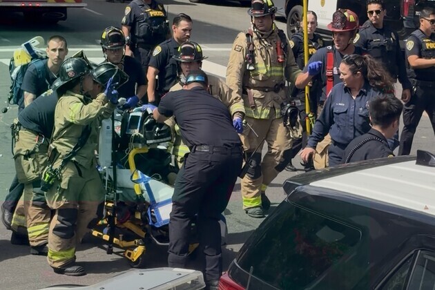 Police shoot suspect after report of threats and a fire at Cortez Hill&nbsp;apartment