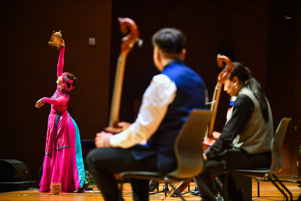 ETHIOPIA-ADDIS ABABA-CHINA-INNER MONGOLIAN ARTISTS-PERFORMANCE