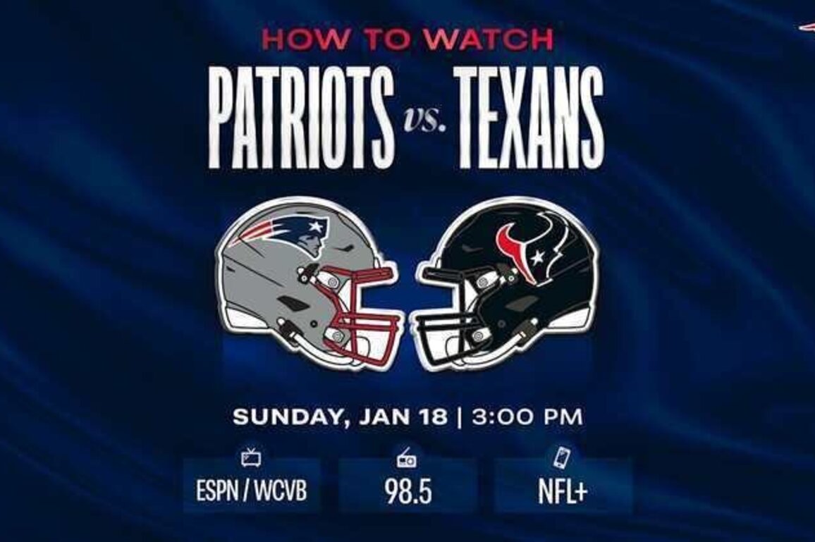 How to Watch/Listen: Patriots vs. Texans