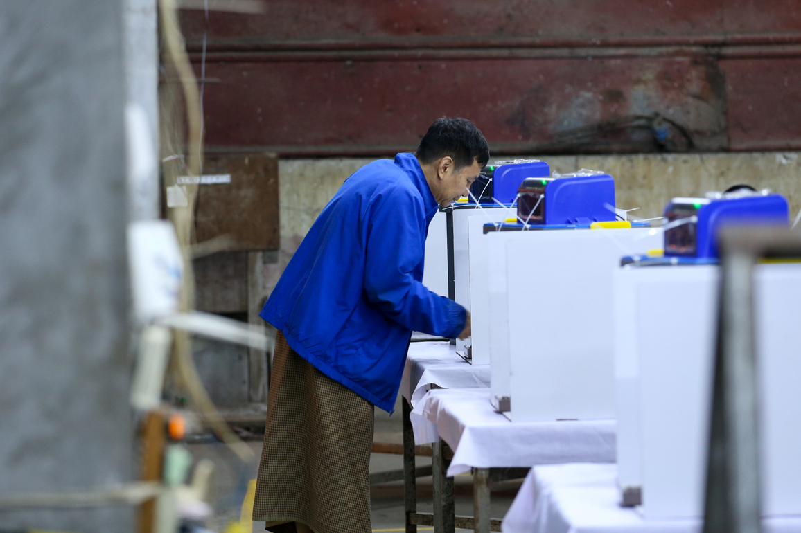 MYANMAR-YANGON-GENERAL ELECTION-SECOND PHASE