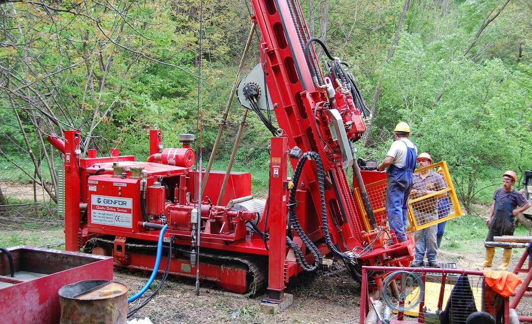 Drilling at Euro Sun Mining's Rovina prospect