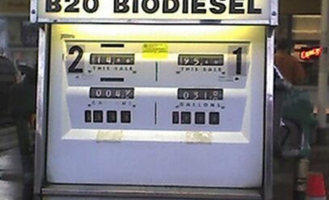 Biodiesel to improve underground working environment