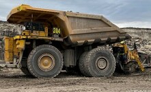  As the truck reversed, it hit the second dozer.