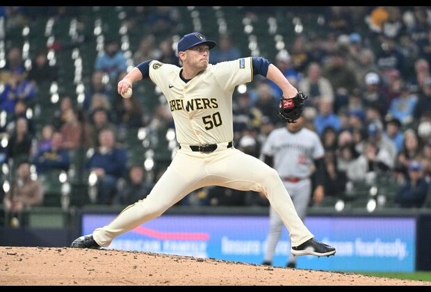 Brewers place RHP J.B. Bukauskas (lat strain) on 15-day IL