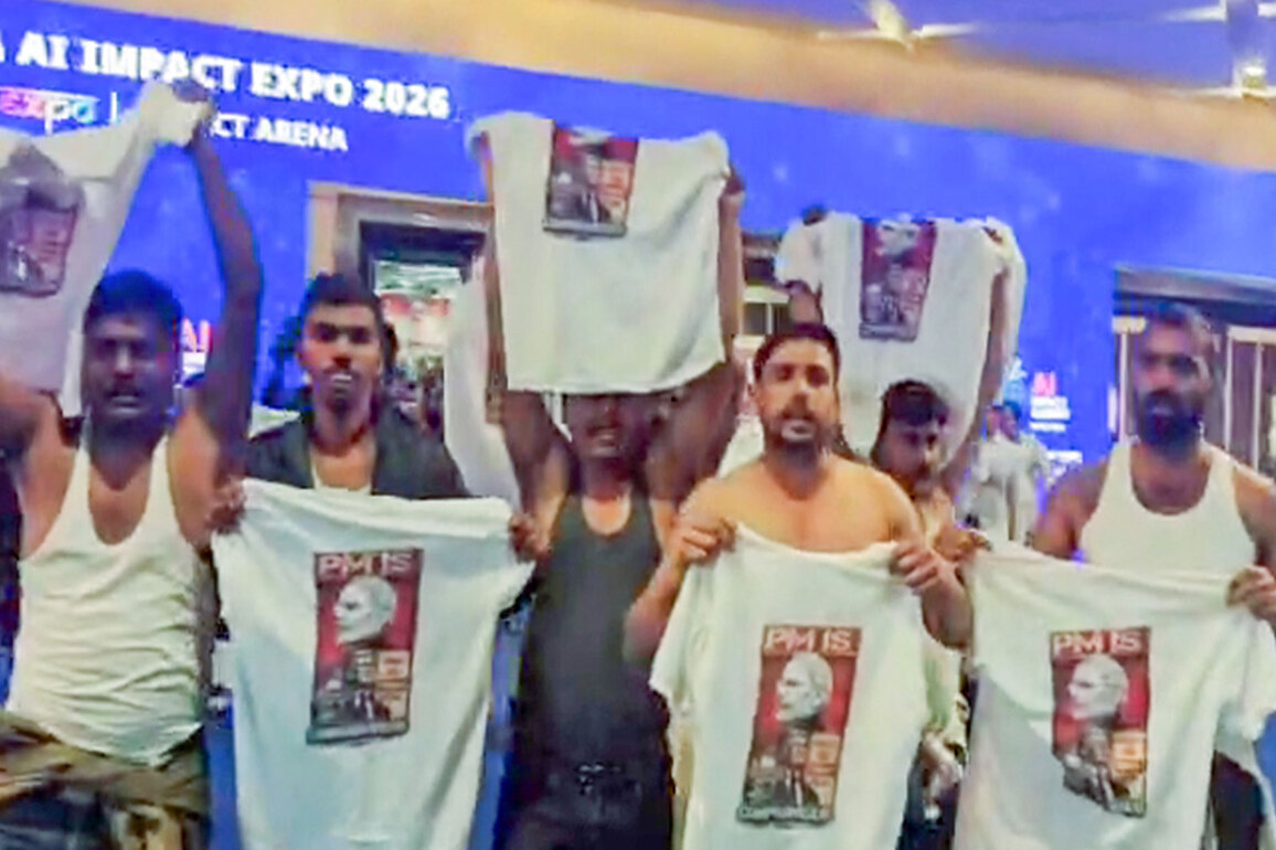 "Intent of protest was to create ruckus": Eyewitness recounts Youth Congress protest at AI Summit