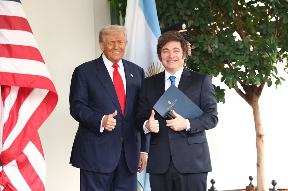 Trump, Milei discuss $20 billion currency swap to stabilise Argentina's economy