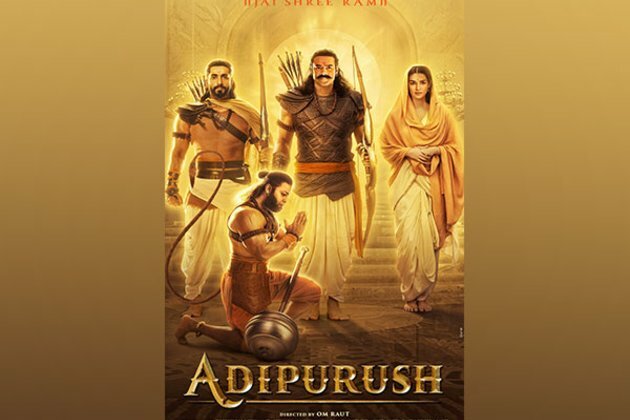 Prabhas, Kriti Sanon and Sunny Singh exude divine charm in 'Adipurush' new poster