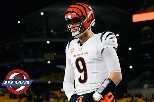 Joe Burrow Selected as PFWA's 2025 George Halas Award Winner