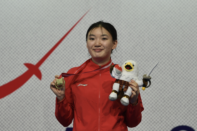 (SP)INDONESIA-JAKARTA-FENCING-ASIAN CADET AND JUNIOR CHAMPIONSHIP-JUNIOR WOMEN'S SABRE