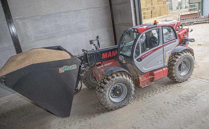 Super-sized telehandler boosts farm's productivity