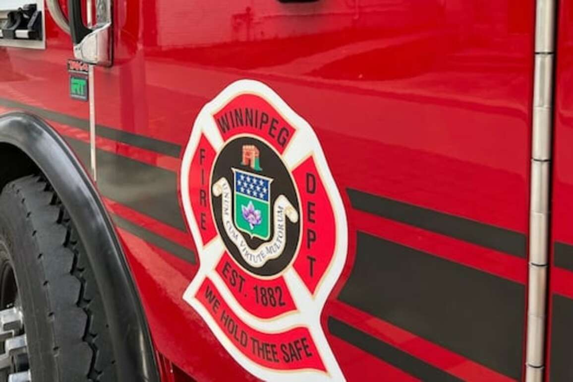 1 sent to hospital after vehicle fire burns about 2 hectares in Winnipeg