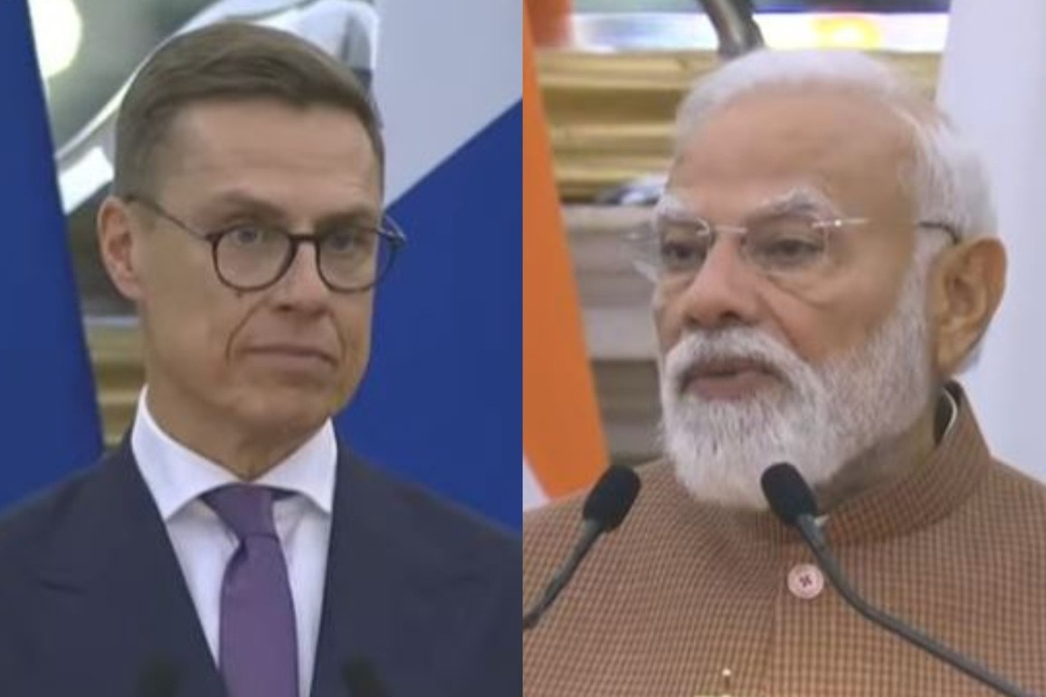 "We should all become a little bit more Indian": Finland President Stubb; PM Modi praises his Ironman spirit