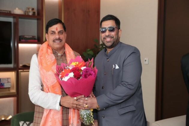 MP CM Mohan Yadav accorded warm welcome upon arrival in Dubai