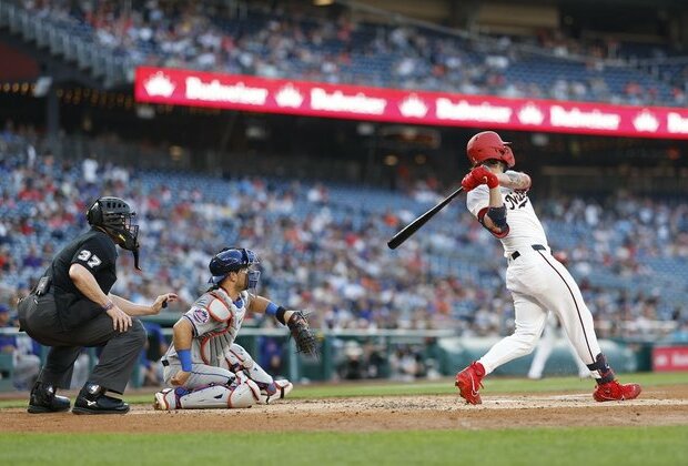 Mets emerge with 8-7 win over Nationals