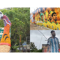 From towering Messi cutouts to streets decked in flags: Football mania sweeps Keralam ahead of FIFA World Cup 2026