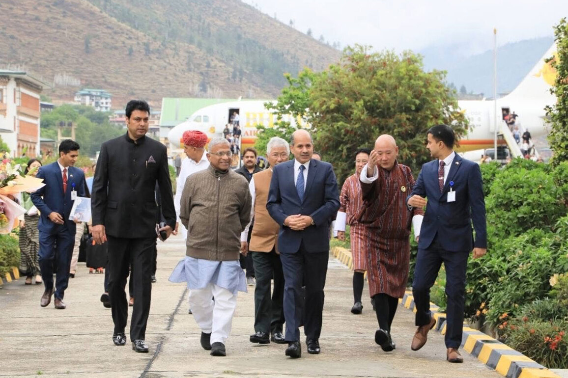 BJP MP Biplab Kumar Deb leads parliamentary delegation to Bhutan