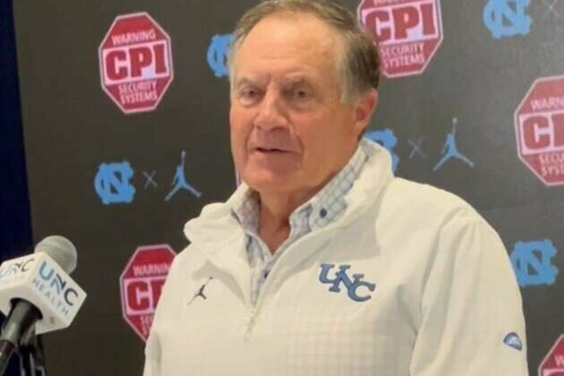 Bill Belichick says focus on North Carolina's next game, not Giants opening