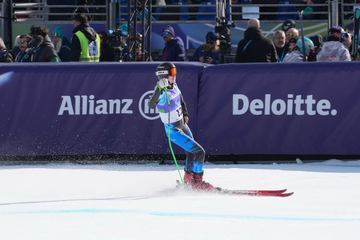 (SP)ITALY-CORTINA D'AMPEZZO-PARALYMPIC WINTER GAMES-PARA ALPINE SKIING-WOMEN'S SUPER G STANDING-FINAL