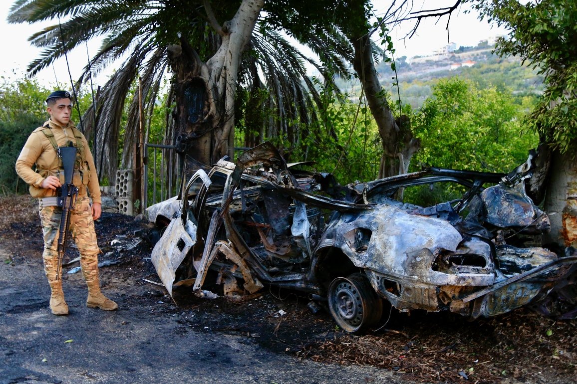 LEBANON-SIDON-ISRAELI AIRSTRIKE