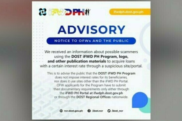 DOST warns OFWs vs. possible iFWD program scammers