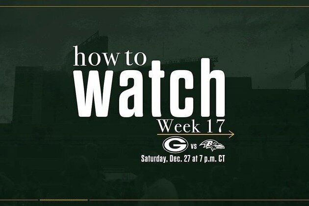 Packers vs. Ravens | How to watch, stream & listen | Week 17