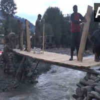 J-K: Army's 4 RR builds bridge in 18 hours to reconnect villages near Bhaderwah marooned by cloudburst, flash floods