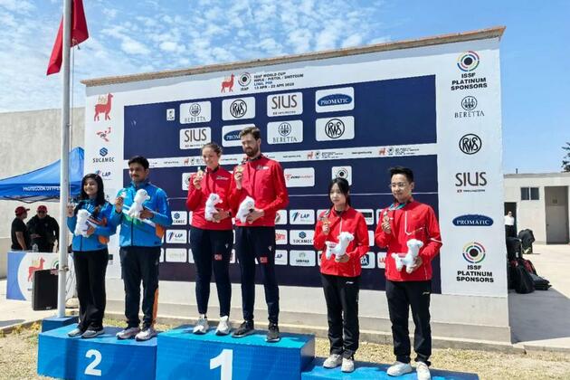 Norway claims 10m air rifle mixed team gold at ISSF World Cup