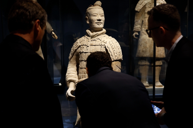 (Int'l Exchange) U.S.-CALIFORNIA-TERRACOTTA WARRIORS-EXHIBITION