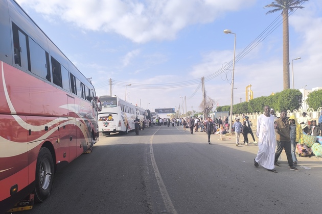 SUDAN-PORT SUDAN-DISPLACED PERSONS-RETURN