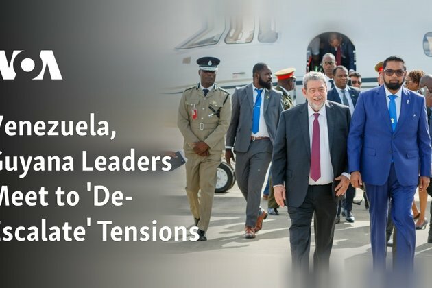 Venezuela, Guyana Leaders Meet to &#039;De-Escalate&#039; Tensions