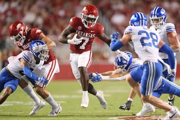 BYU surges in second half to dispatch Arkansas