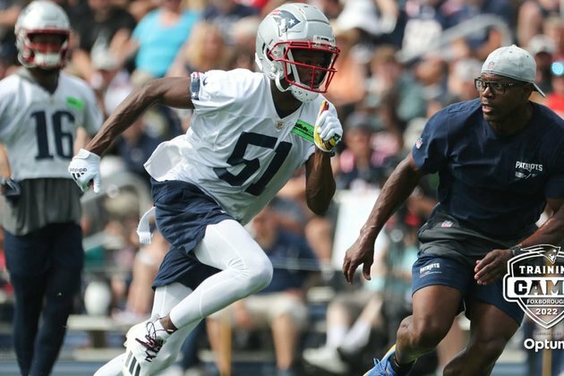 Rookie Tyquan Thornton following Troy Brown&#039;s lead