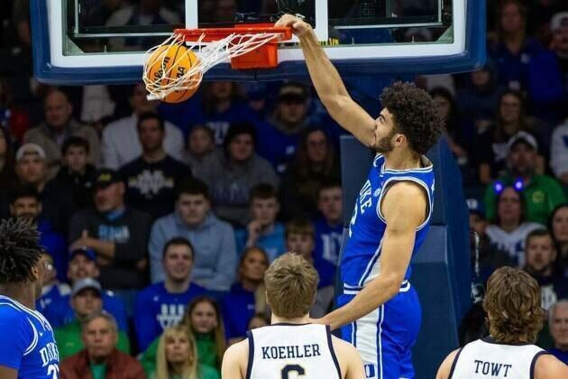 No. 1 Duke demolishes Notre Dame as Cameron Boozer shines