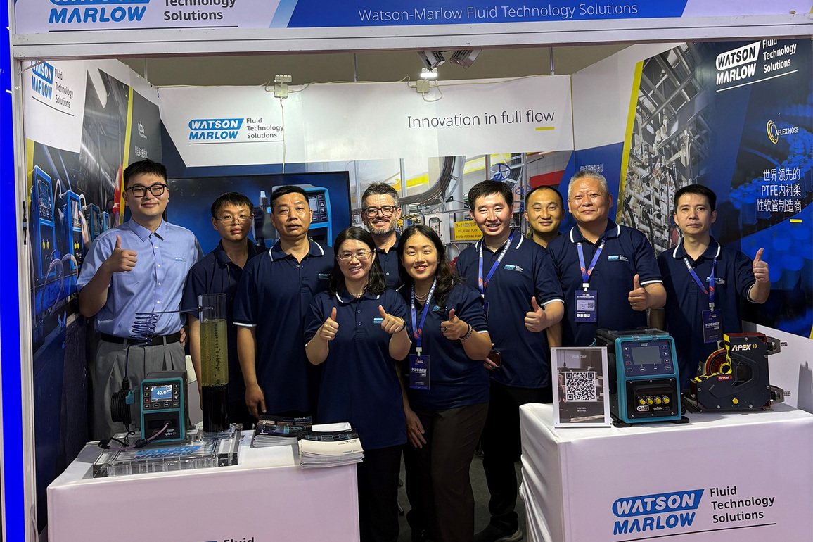 Watson-Marlow Showcases Advanced Fluid Path Solutions for Slurry Transfer in Battery Production at China International Battery Fair 2026