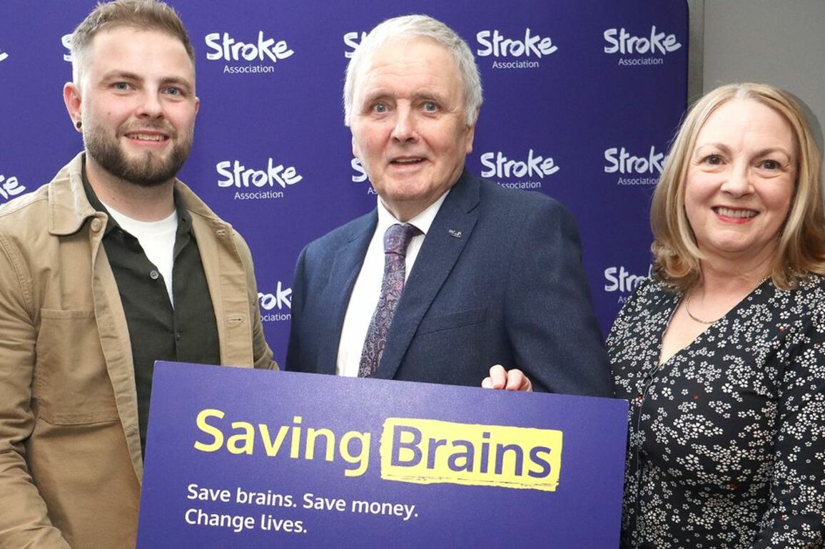 Belfast Live man champions urgent need for lifechanging treatment after dad's stroke