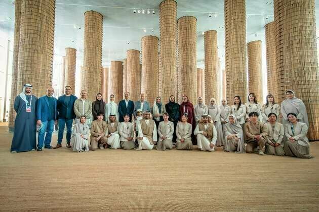Rashid Al Nuaimi visits UAE Pavilion at Expo 2025 Osaka
