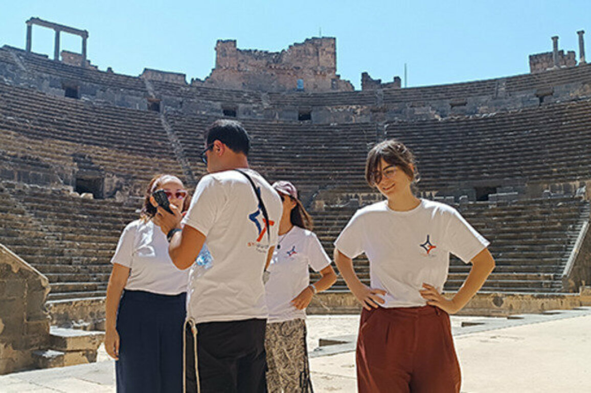 Tourist delegations from several countries visit Bosra al-Sham