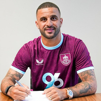 England's experienced defender Kyle Walker moves to Burnley from Manchester City on two-year deal