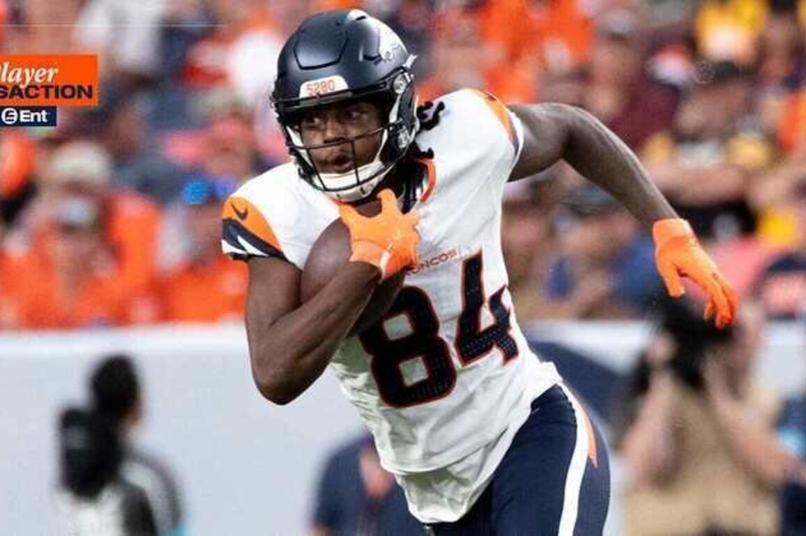Broncos sign WR Lil'Jordan Humphrey off Giants' practice squad