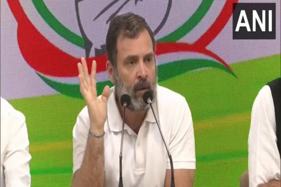 "My name not Savarkar, it is Gandhi and Gandhi never offers an apology" Rahul Gandhi on LS disqualification