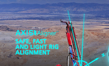 Orica Digital Solutions’ AXIS Aligner enables safe fast and accurate rig alignment