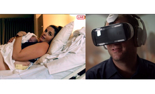 Jace Larke attended the birth of his third son while 4000km away using Samsung Gear VR.