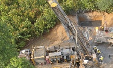  Newcore Gold drilling at its Enchi project in Ghana